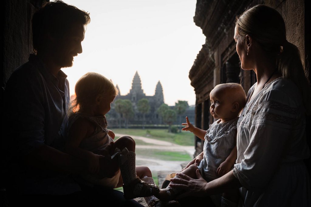 Family Photo Angkor