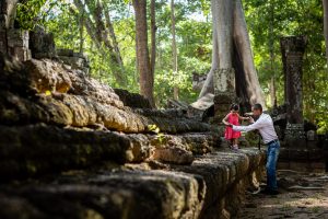 Photo Family Angkor Wat