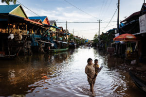 Rainy Season on the Tonle Sap Lake