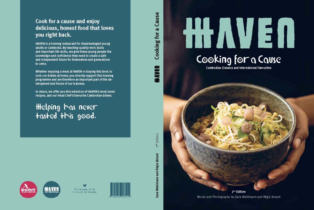 Book "Haven, cooking for a cause" 2nd edition - Published in 2024
